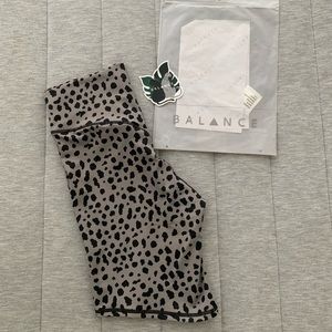 NWT Balance Athletica Rider Shorts